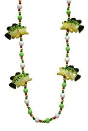 Big Mouth Bass Fish Necklace