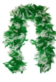 Complete your St. Patrick's Day costume with a Feather Boa! We carry Green and White Feather boas, solid Green Boas...