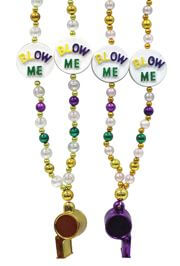 Celebrate Mardi Gras with Funny Beads! We have Whistle necklaces, French Quarter beads and necklaces, ring necklaces, ring beads, pacifier necklaces, Boobs Necklaces, Boobs Beads, and light up beads.