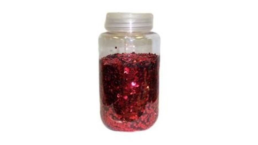 Red Chunky Glitter