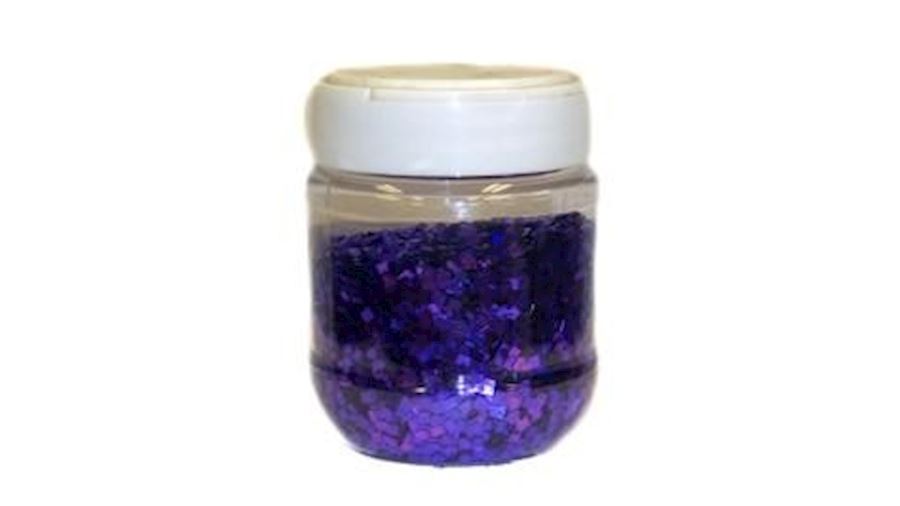 8oz Purple Chunky Glitter