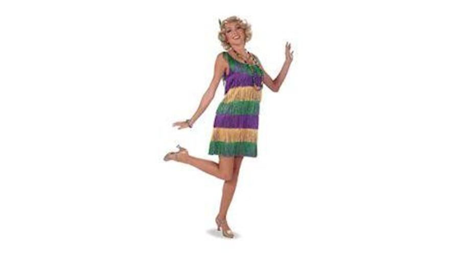 Mardi Gras Frisky Flapper Dress {t-shirt, shirt, c