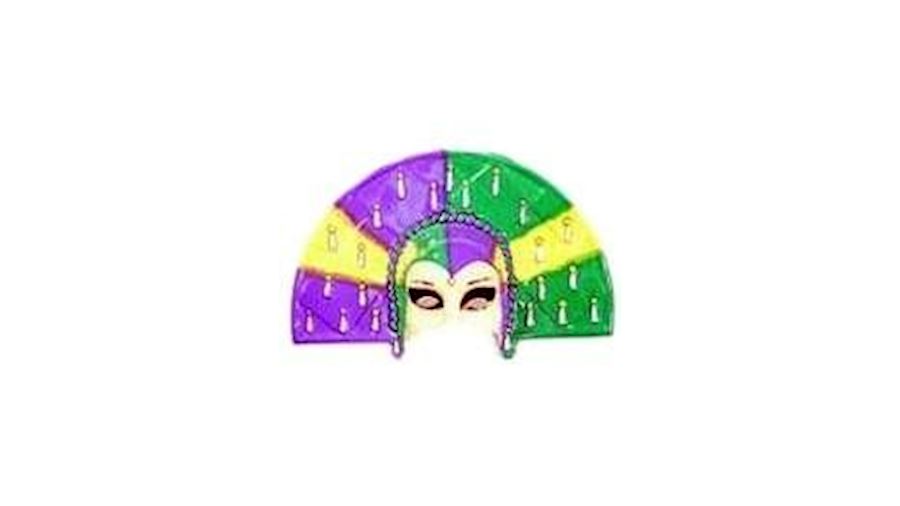 Colorful Half Face Egyptian Mask