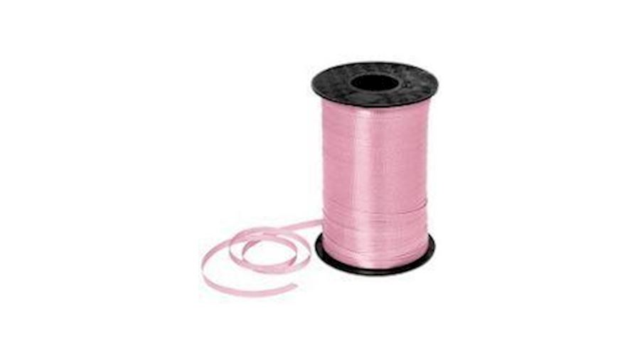 500yd 3/16in Wide Balloons Pink Curling Ribbon