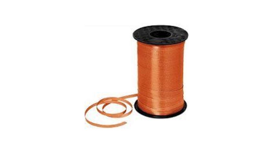 500yd 3/16in Wide Balloons Orange Curling Ribbon {