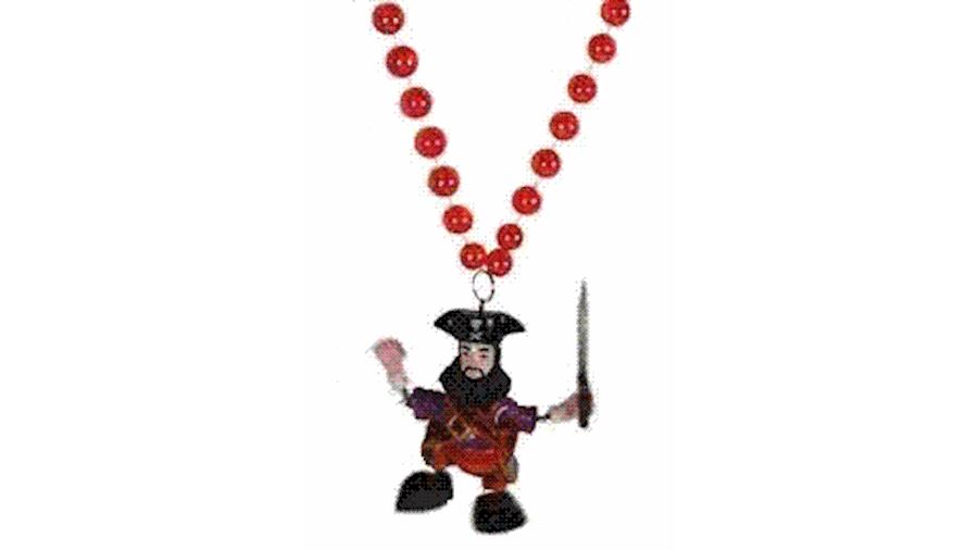 Bobble Beads: Pirate Man w/ Sword {gasparilla, dan