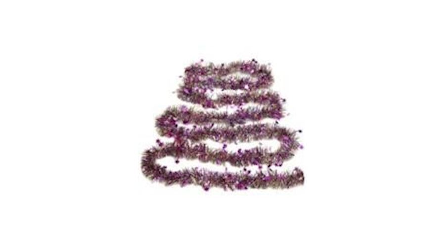 9ft Purple/ Green/ Gold Star Garland