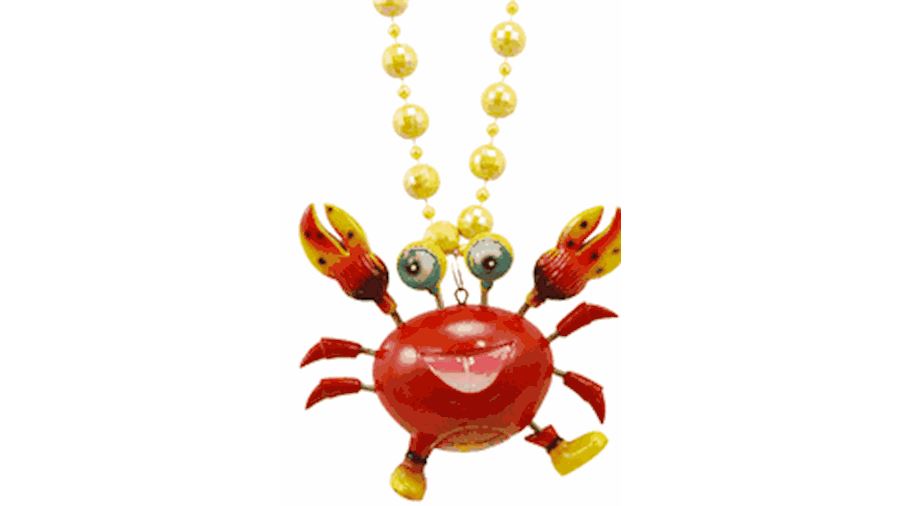 Bobble Beads: Comical Crab