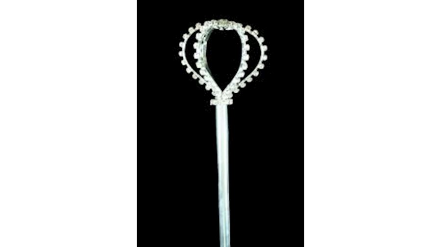 Rhinestone Royal Crown Scepter {wand, halloween}