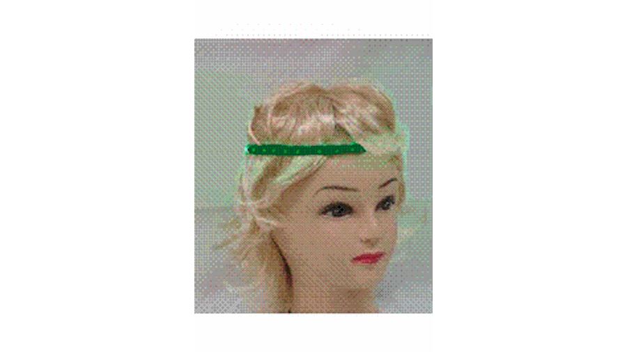 Ultra Bright LED Green Headband