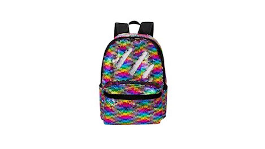 Sequin School/ Travel Large Backpack/purse/bag in 