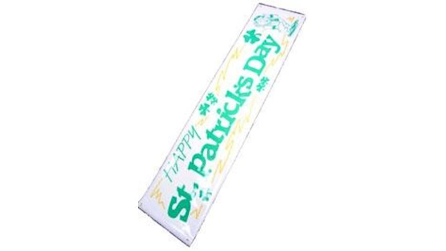 18in x 72in St Patricks Day Banner