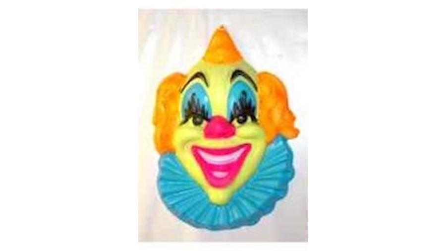 23in x 16in Clown Face Plaque Matte Finish