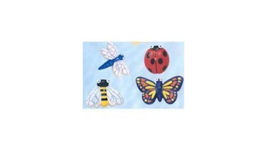 4 Count Assorted Insect Floating Candle