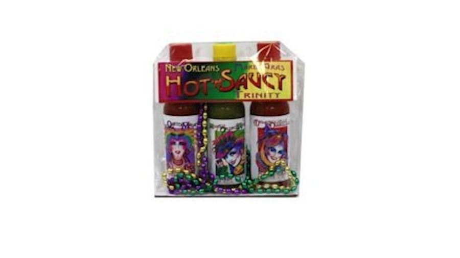 Mardi Gras Trio Hot Sauce Collection