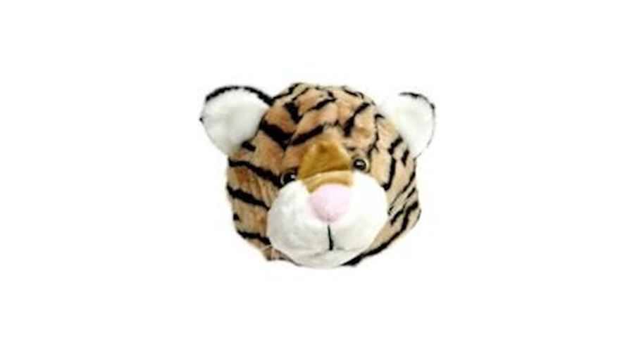 Plush Tiger Head Hat