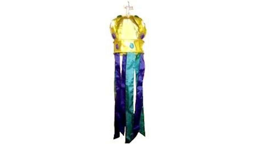 36in x 9in Polyester 3D Crown Windsock