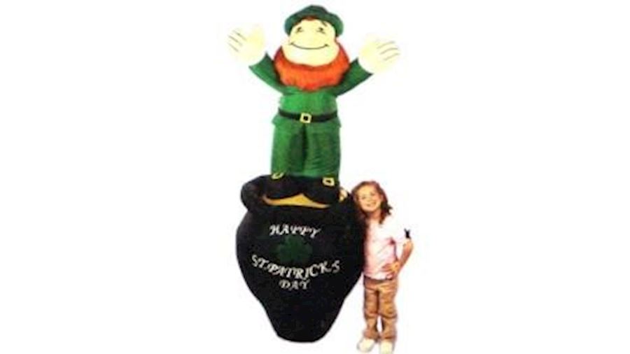 7ft Nylon Inflatable Giant Leprechaun