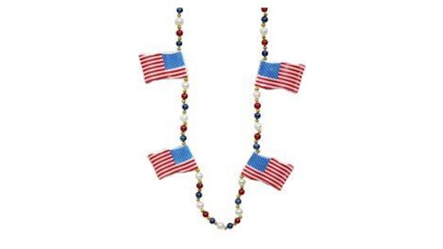 American Flag Bead-BG