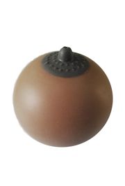 3in Liquid Filled Rubber Brown Breast/Boobs Throws 