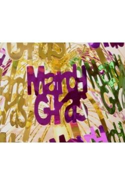 18in Purple/ Green/ Gold Mardi Gras Centerpiece