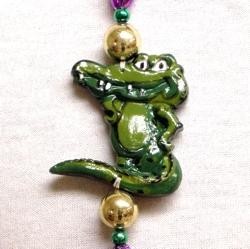 Cartoon Alligator Necklace