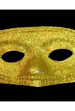 Eye Masks: Purple, Green, and Gold Glitter Mask