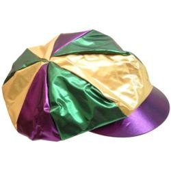 Metallic/ Purple/ Green Gold/ Gatsby Cap/Hat w/out Embroidery