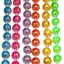 7mm 33in 6 Assorted Clear AB Beads