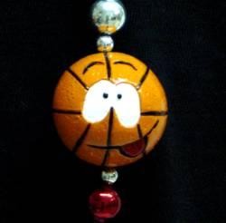 Goofy Basketball Necklace