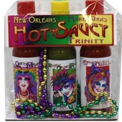 Mardi Gras Trio Hot Sauce Collection