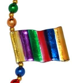 Rainbow Flag Necklace