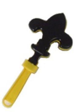 7in Black and Gold Clapper