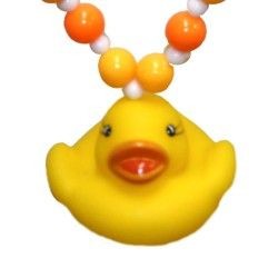 Yellow Rubber Duck Necklace