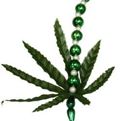 Naughty Beads: Pot Leaf Necklace