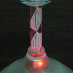 Plastic Light Up Margarita Glass