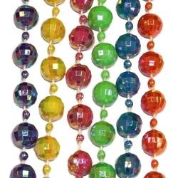 12mm 42in Assorted Opaque AB Beads