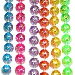 10mm 42in Clear Assorted Color AB Beads