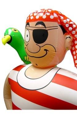 6ft Tall Inflatable Pirate Man 