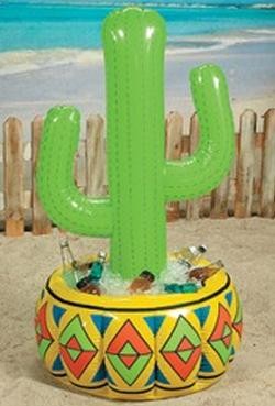 4ft Inflatable Vinyl Cactus Cooler