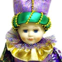 Dolls: Jester With Shiny Pointed Hat