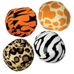 Safari/ Animal Print Kick Balls 