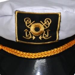 White Captains Hat