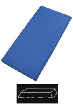 54in x 108in Blue Plastic Lined Paper Table Covers