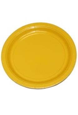 7in Yellow Paper Plates