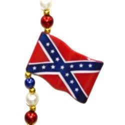 Confederate Flag Bead 