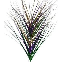 Purple Green and Gold Grass Spray