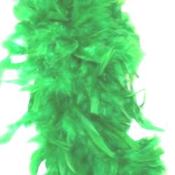 Green Feather Boas 