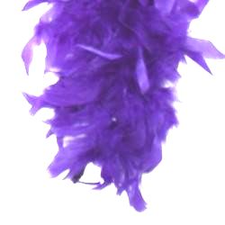 Purple Feather Boas