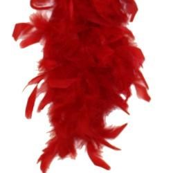 Red Feather Boas